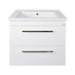   TMP VIVA 65 fali fürdőszobabútor - Sanovit ATRIA 9065 porcelán mosdóval - 65 x 45,5 cm
