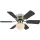 Globo 0307W Mennyezeti ventilátor, matt króm test, fehér lapátok, 3 fokozatú, 2 irányú forgás, húzókapcsolóval, ø760, H:280, exkl. 1xE27 60 W 230 V