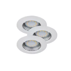   Rábalux LITE 1046 Beépíthető spotlámpa 3x50W/GU10 3000K 240LM IP44/IP40