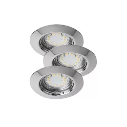   Rábalux LITE 1047 Beépíthető spotlámpa 3x50W/GU10 3000K 240LM IP44/IP40