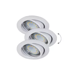   Rábalux LITE 1049 Beépíthető spotlámpa 3x50W/GU10 3000K 240LM IP40