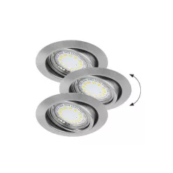  Rábalux LITE 1166 Beépíthető spotlámpa 3x50W/GU10 3000K 240LM IP40
