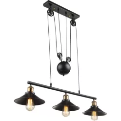 GLOBO 15053-3 LENIUS Vintage Függesztett Lámpa IP20