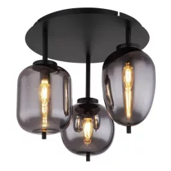 GLOBO 15345-3D BLACKY I Loft Mennyezeti Lámpa IP20