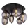 GLOBO 15345-6D BLACKY I Glamour Mennyezeti Lámpa IP20