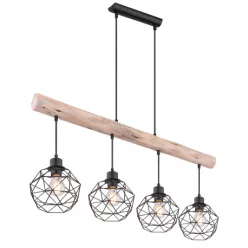 GLOBO 15416-4 THEODOR Vintage Függesztett Lámpa IP20
