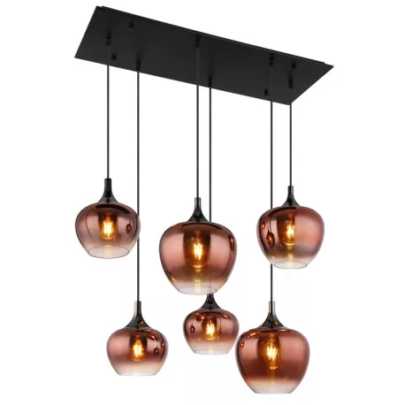 GLOBO 15548-6HG MAXY Többágú Függesztett Lámpa IP20