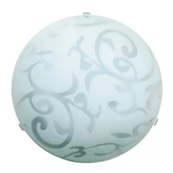RÁBALUX 1845 SCROLL Ufo Lámpa Fehér E27 IP20