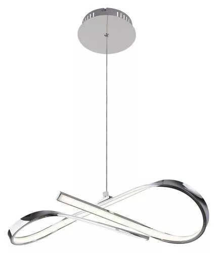 RÁBALUX 2188 ANIELA Modern Led Függesztett Lámpa Króm IP20