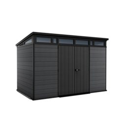 Cortina 2.0 11x7 plastic garden house gray