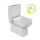 CeraStyle NOURA monoblokk WC - BEÉPÍTETT bidé funkcióval - 62 cm