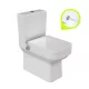 CeraStyle NOURA monoblokk WC - BEÉPÍTETT bidé funkcióval - 62 cm