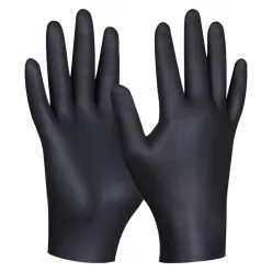   Egyszerhasználatos védőkesztyű "Black Nitril Eco" púder nélkül  100 darab XL