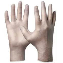   Egyszerhasználatos védőkesztyű Latex púder nélkül Méret: S, 80 darab XL
