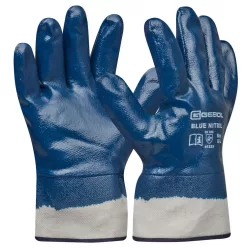 Védőkesztyű "Blue Nitril" 9