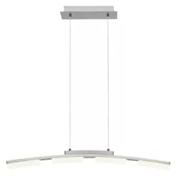   RÁBALUX 2957 EUCALYPTUS Modern Led Függesztett Lámpa Szatin Króm IP20