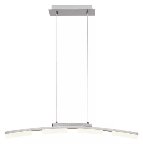 RÁBALUX 2957 EUCALYPTUS Modern Led Függesztett Lámpa Szatin Króm IP20
