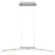 RÁBALUX 2957 EUCALYPTUS Modern Led Függesztett Lámpa Szatin Króm IP20