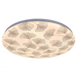 RÁBALUX 3076 BENITA Ufo Lámpa Fehér Mintás IP20