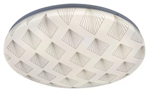 RÁBALUX 3078 BENITA Ufo Lámpa Fehér Mintás IP20
