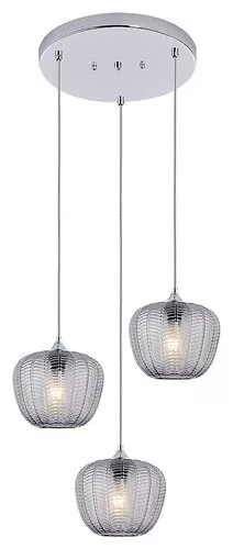 RÁBALUX 3178 MONET Többágú Függesztett Lámpa Króm E27 IP20