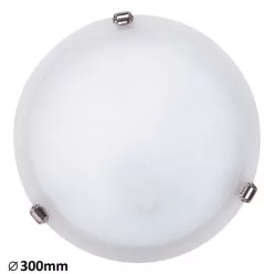   RÁBALUX 3202 ALABASTRO Ufo Lámpa Fehér Alabástrom Üveg E27 IP20