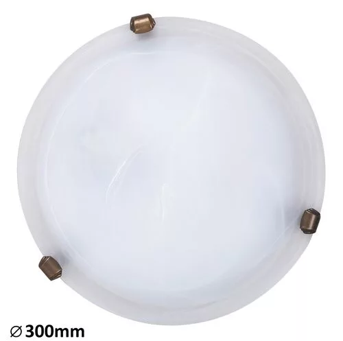RÁBALUX 3203 ALABASTRO Ufo Lámpa Fehér Alabástrom Üveg E27 IP20