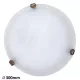 RÁBALUX 3203 ALABASTRO Ufo Lámpa Fehér Alabástrom Üveg E27 IP20
