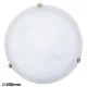 RÁBALUX 3301 ALABASTRO Ufo Lámpa Fehér Alabástrom Üveg E27 IP20