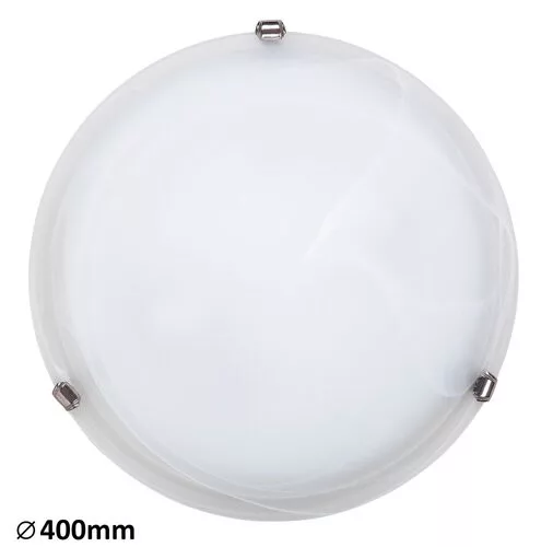 RÁBALUX 3302 ALABASTRO Ufo Lámpa Fehér Alabástrom Üveg E27 IP20