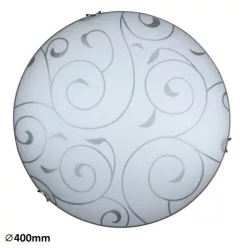 RÁBALUX 3853 HARMONY LUX Ufo Lámpa Króm Köröm E27 IP20