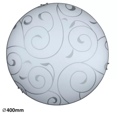 RÁBALUX 3853 HARMONY LUX Ufo Lámpa Króm Köröm E27 IP20