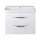 TMP LUX 80 fali fürdőszobabútor - Sanovit LUXURY - 11080 mosdóval - 80,5 x 46 cm
