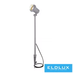   Fűbe szúrható kerti lámpa 1xGU10 max.35w IP44 D100x640mm Szürke