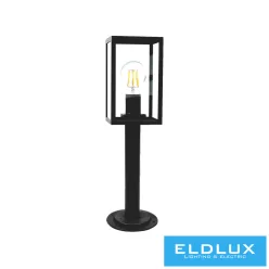   UNIVERSO Kültéri álló lámpa E27 Max.60w D130x480mm IP44 fekete 5év