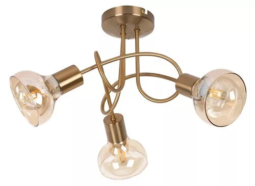 RÁBALUX 5548 HOLLY Mennyezeti Csillár Antik Arany E14 IP20