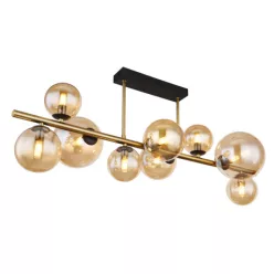 GLOBO 56135-9D RIHA Glamour Mennyezeti Lámpa IP20