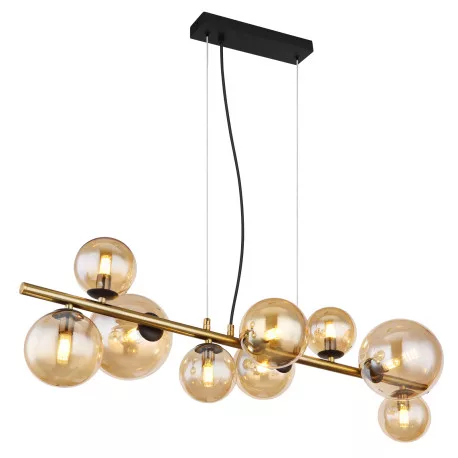 GLOBO 56135-9H RIHA Glamour Függesztett Lámpa IP20