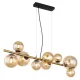 GLOBO 56135-9H RIHA Glamour Függesztett Lámpa IP20