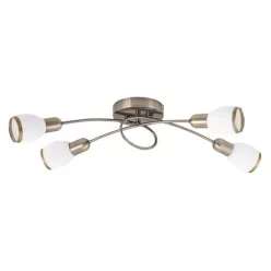 RÁBALUX 5973 ELITE Mennyezeti Csillár Bronz E14 IP20