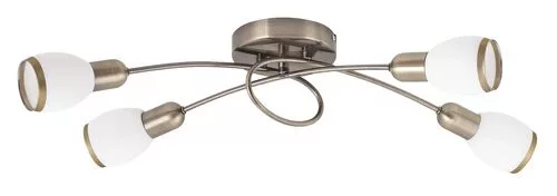 RÁBALUX 5973 ELITE Mennyezeti Csillár Bronz E14 IP20