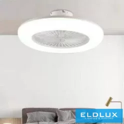   UNIVERSO ventillátoros lámpa 65w, LED 48w 3600lm CCT, DC:17W 1050RPM ∅580 x 200mm fehér