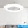 UNIVERSO ventillátoros lámpa 65w, LED 48w 3600lm CCT, DC:17W 1050RPM ∅580 x 200mm fehér
