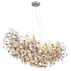GLOBO 64138H3S QUEENA Glamour Függesztett Lámpa IP20