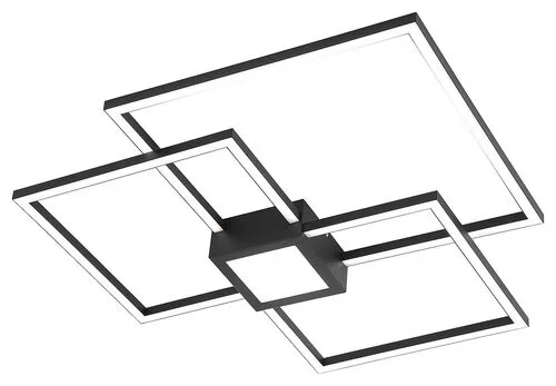 RÁBALUX 6868 THABITA Modern LED Mennyezeti Lámpa Matt Fekete IP20