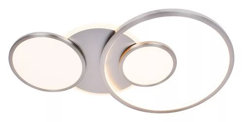 RÁBALUX 6890 THABITA Modern LED Mennyezeti Lámpa Szatin Króm IP20