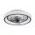 RÁBALUX 71009 HORACIO Ventilátoros lámpa Fekete IP20