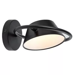   RÁBALUX 71048 ODISS Modern Kültéri Fali Lámpa Fekete IP44
