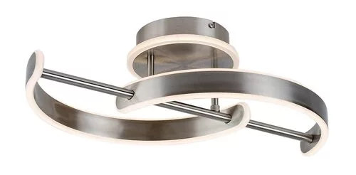 RÁBALUX 71052 JARNELLE Modern LED Mennyezeti Lámpa Szatin Króm IP20