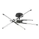RÁBALUX 71056 HENLI Modern LED Mennyezeti Lámpa Fekete IP20